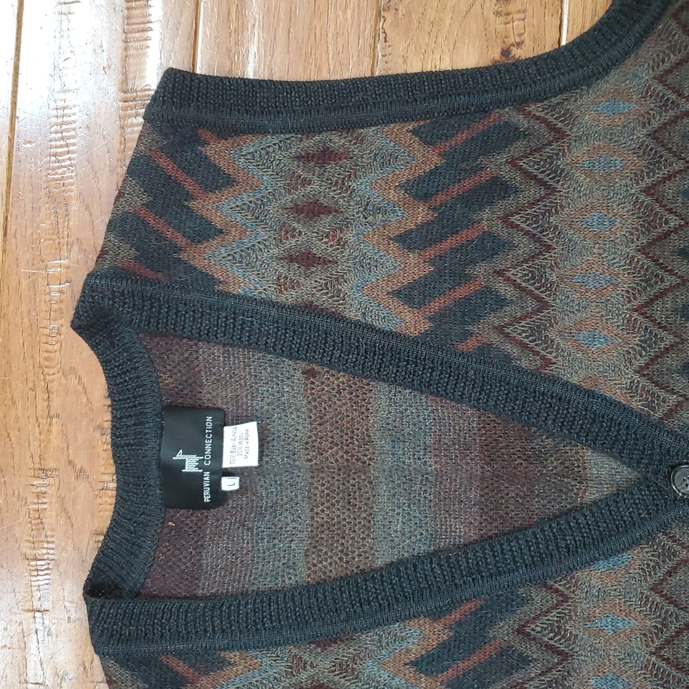 Peruvian Connection Multicolor Knit Fabric - Picture 2 of 6